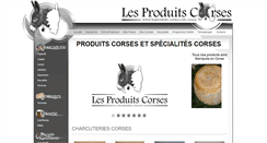Desktop Screenshot of lesproduits-corses.com
